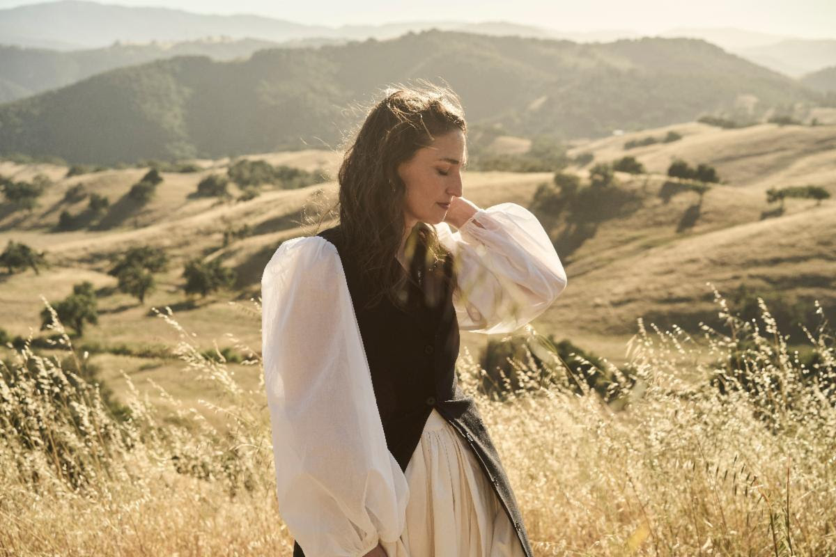 Sara Bareilles field and scenery background